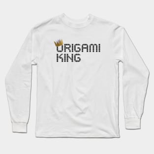 Origami King Long Sleeve T-Shirt